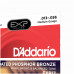 D'ADDARIO EXP17 - Струны для акустической гитары