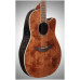 OVATION CS24P-NBM Celebrity Standard Plus Mid Cutaway Nutmeg Burled Maple...