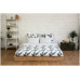 PANACOTTI 147x200 Sweet Line Leaves - Пододеяльник на молнии