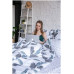 PANACOTTI 160x200 Sweet Line Leaves - Простыня на резинке