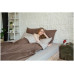 PANACOTTI 147x200 Color Line Coffee - Пододеяльник на молнии