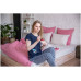 PANACOTTI 120x200 Color Line Cranberry - Простыня на резинке