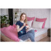 PANACOTTI 140x200 Color Line Cranberry - Простыня на резинке