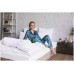 PANACOTTI 200x200 Color Line Snow - Простыня на резинке