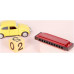 BEE DF10A-1 RED - Губная гармоника диатоническая BEE DF10A-1 RED - Губная гармоника диатоническая