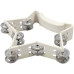 EASTTOP DF104 WHITE - Тамбурин без мембраны
