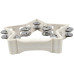 EASTTOP DF104 WHITE - Тамбурин без мембраны