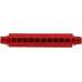 BEE DF10A-3 RED - Губная гармоника диатоническая