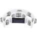 EASTTOP DF103 WHITE - Тамбурин без мембраны EASTTOP DF103 WHITE - Тамбурин без мембраны